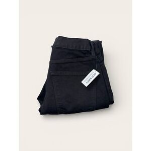 Old Navy Slim Built In Flex Black Denim Jeans Stretch Womens 26x30